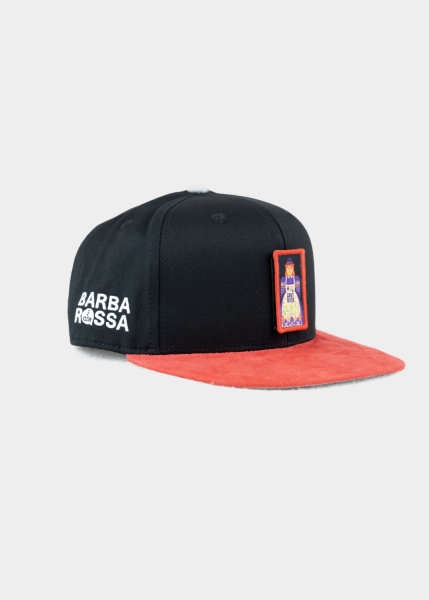 Cap "Barbarossa" - schwarz (Snapback)
